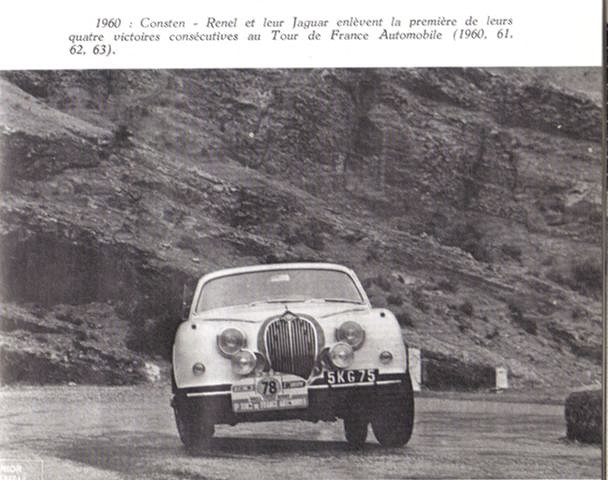 Jaguar Mk-II - TdF'60 - Consten - Renel