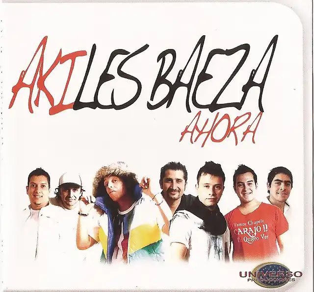Akiles Baeza - Ahora (2011) Delantera