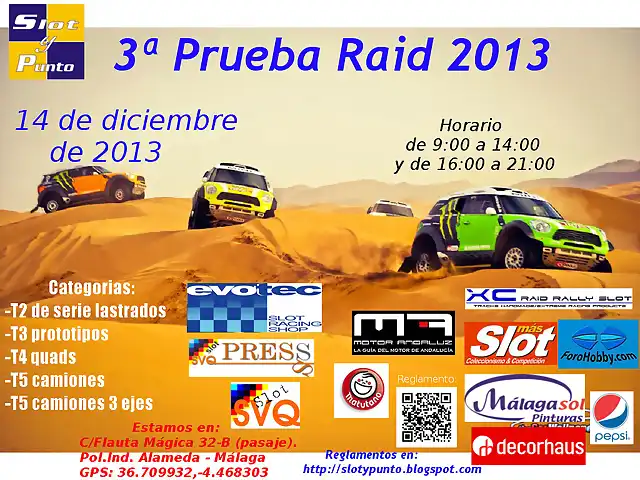 2013 Raid 3a Prueba