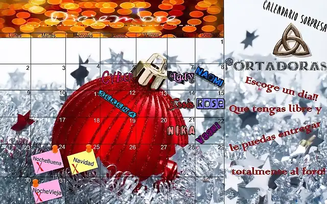 calendario portadoras diciembre editadp