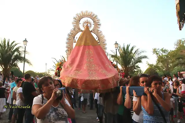 33, la virgen entra en la ermita, marca