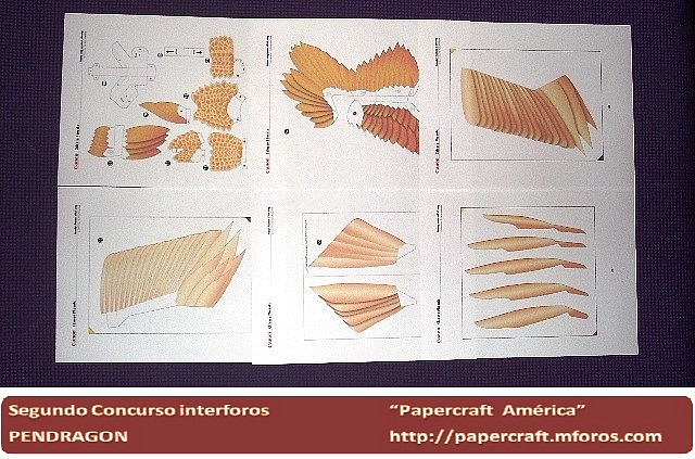 Fenix Chino (Papercraft) por Pendragon