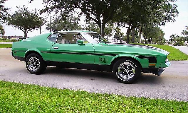 mustang mach1 green 002