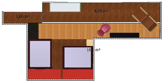 Altillo sobre cocina con escaln-1