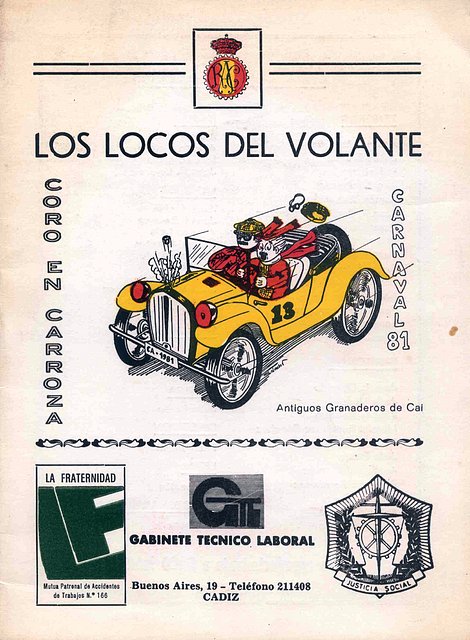 locos del volante libreto