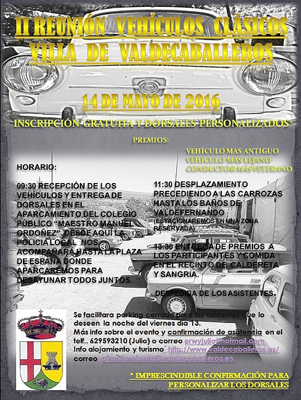 CARTEL CLASICOS 2016