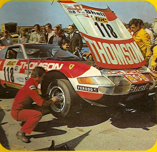 Ferrarri 365 GTB-4 - Andruet - TdF '72 Ferrarri 365 GTB-4 - Andruet - TdF '72