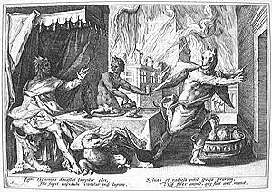 Lycaon_turned_into_wolf-Goltzius-1589 Lycaon_turned_into_wolf-Goltzius-1589