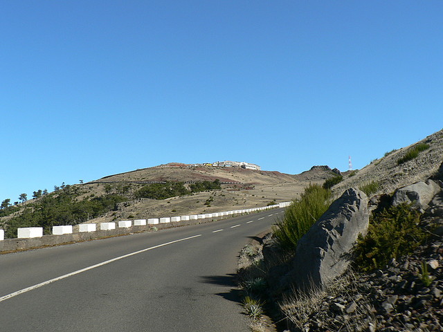 Llegando al Pico do Arieiro