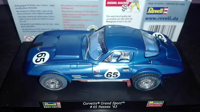 revell '63 vette C2 Grand Sport #003 1963