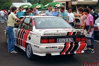 Renault 21 Turbo Gr N 1988 Cpto Frances Mont Blanc Ferreux NARANJA 00t