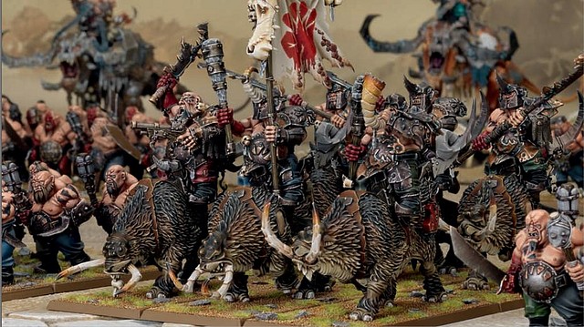 Mournfangs riders