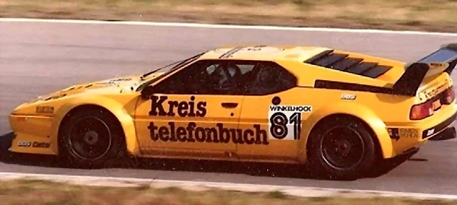 BMW M1 - Kreistelefonbuch