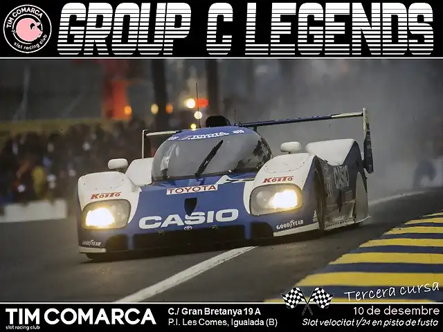 Cartell Grup C - Cursa 3