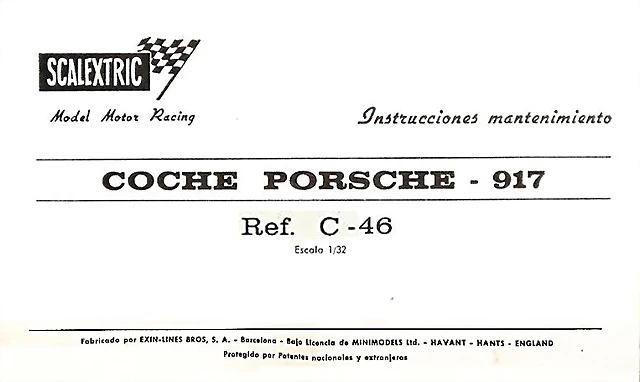 C46 - Porsche 917 - 1 C46 - Porsche 917 - 1