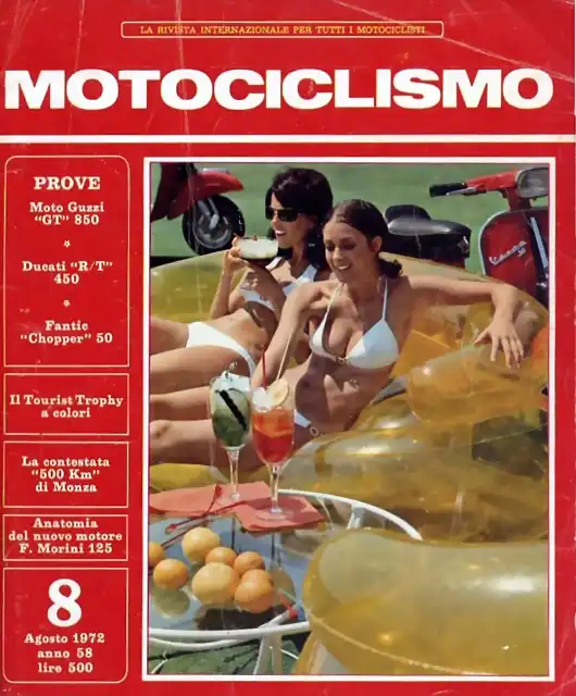 Motociclismo Aug'72