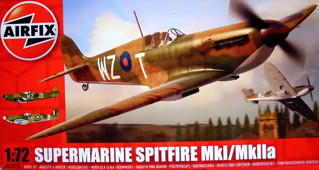 Airfix - Spitfire Mk1-MkIIa - 1-72