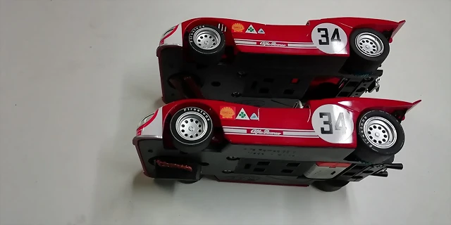 Alfa Romeo 33-3 vista inferior Alfa Romeo 33-3 vista inferior