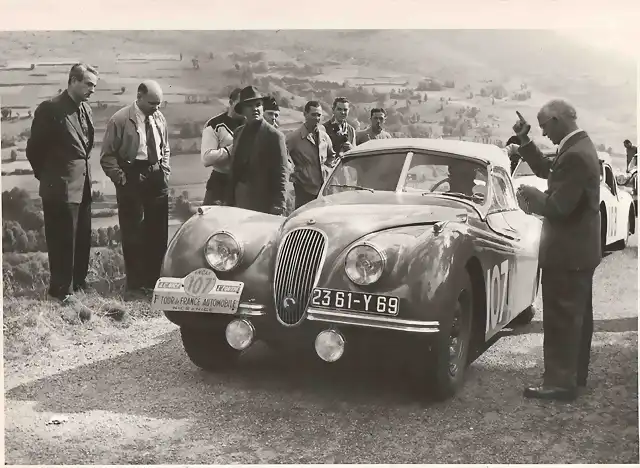 Jaguar XK-120C - TdF'51 - Estager-Gidon