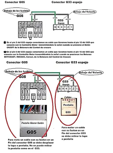 Conexiones G33 espejo_G05
