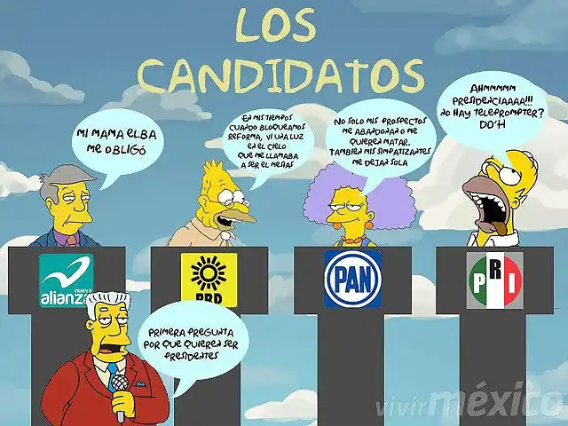 Los candidatos