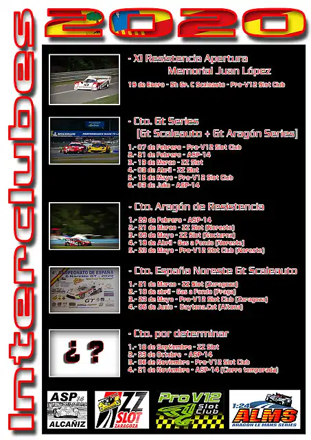 2020 ALMS Calendario