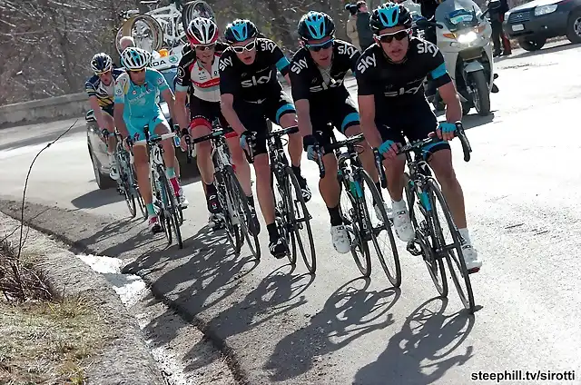 los colombianos tirreno 2013