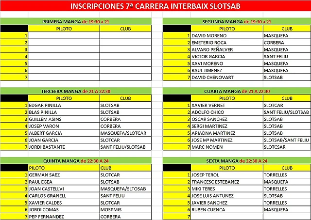 INTERBAIXSLOTSAB2 2014 INTERBAIXSLOTSAB2 2014
