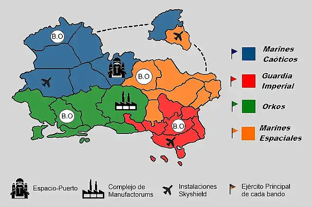 Mapa Campaña - Despliegue