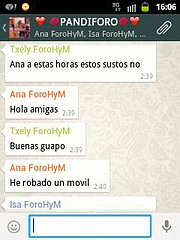 Hugo wassapeando 4 Hugo wassapeando 4