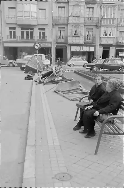 Vitoria Gasteiz - Plaza de la Virgen Blanca, 1965