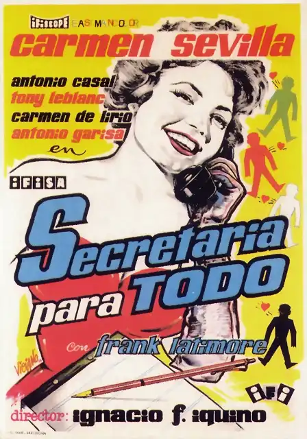 Secretaria para todo - Cartel 1958