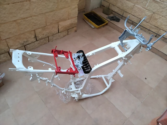 Chasis pintado