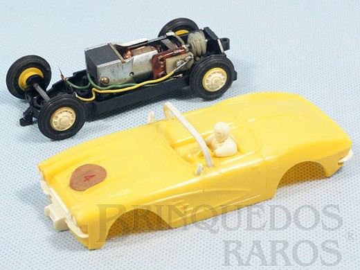 Corvette amarillo chasis tornillo sin fin Corvette amarillo chasis tornillo sin fin