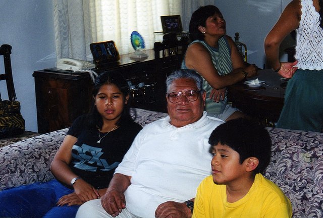 Con mi abuelito Manuel