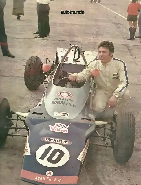 Carlos Ragono Avante debut y trinfo 1971