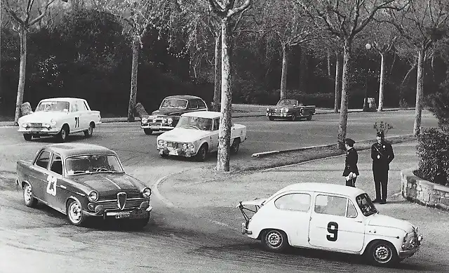 barcelona montjuic Rallye RACE Jorge Chi 1965