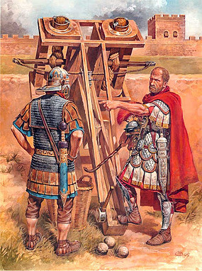 ballista durante el asedio de Jerusaln.