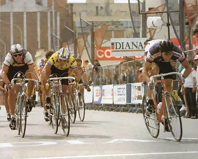 1987 - Semana Catalana. Induran gana la etapa final