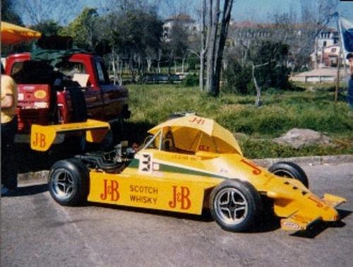 1986- Juan Carlos Silva en su Vesa-Renault
