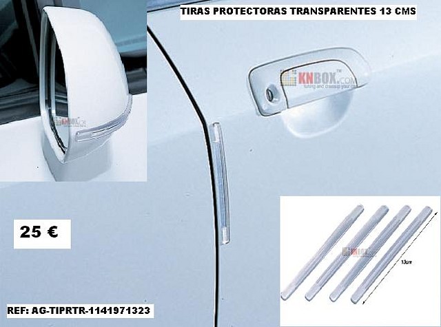 tiras protectoras trasparentes 13 cms.AG-TIPRTR-1141971323.Knbox