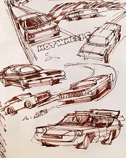 Otto Kuhni sketches