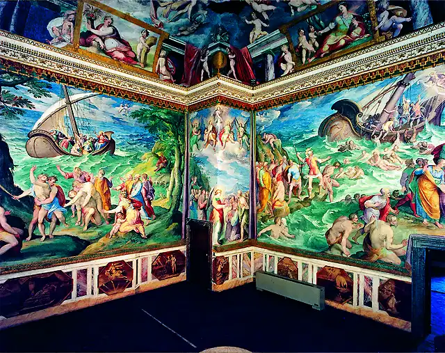 Sala della Meridiana veduta dangolo cristina di svezia