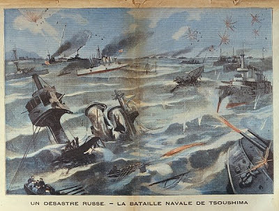 El desastre ruso. La batalla naval de Tsushima.1905