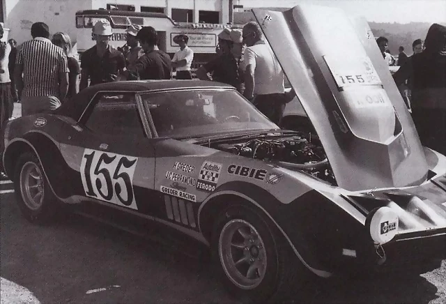 Chevrolet Corvette - Henri Greder - Tour de France' 70a Chevrolet Corvette - Henri Greder - Tour de France' 70a