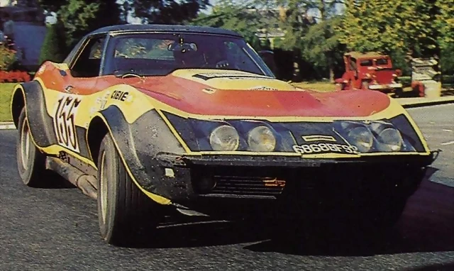 Chevrolet Corvette - Henri Greder - Tour de France' 70 Chevrolet Corvette - Henri Greder - Tour de France' 70