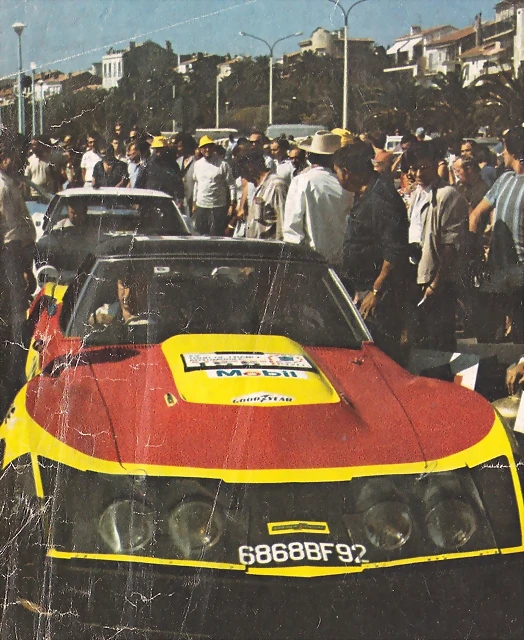 Chevrolet Corvette - Henri Greder - Tour de France' 70d Chevrolet Corvette - Henri Greder - Tour de France' 70d
