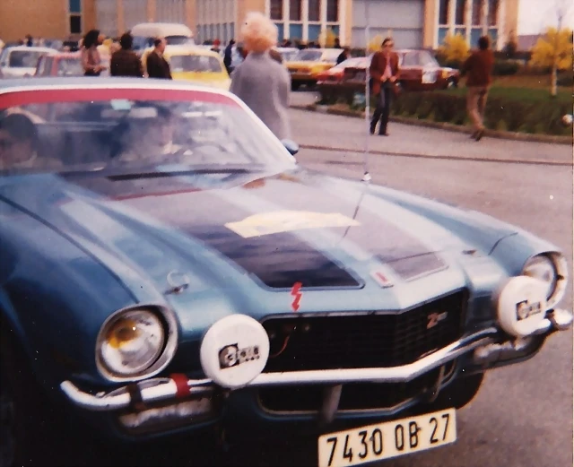 Chevrolet Camaro - Rouget-Rolland - Rally de l'Ouest '72 - 01 Chevrolet Camaro - Rouget-Rolland - Rally de l'Ouest '72 - 01