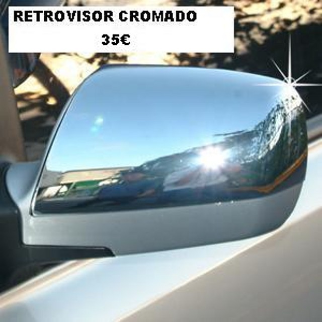 embellecedor retrovisor.KGC-CMAU-01.Hi-motors cromado