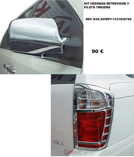 kit dos cromados retrovisor y piloto trasero.KGC-KITRPT-1137828766.Knbox kit dos cromados retrovisor y piloto trasero.KGC-KITRPT-1137828766.Knbox